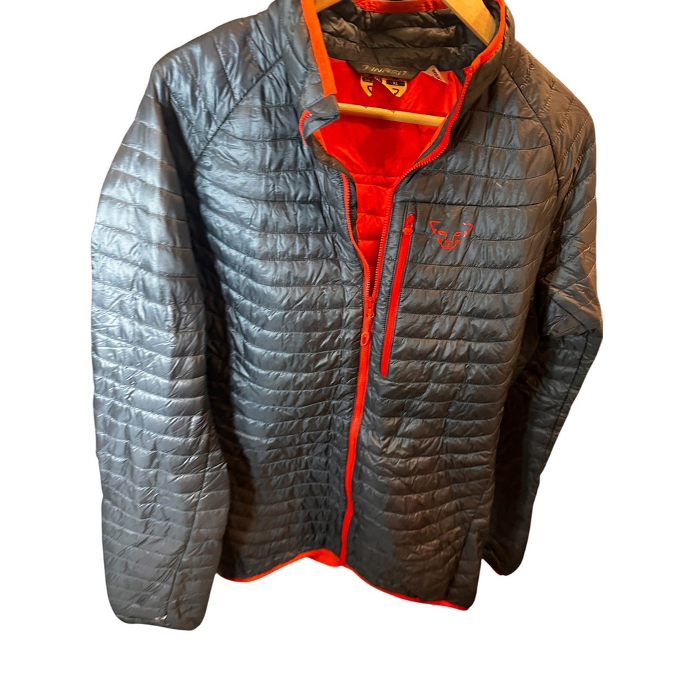 Dynafit TLT PRL M JKT Grey Orange Puffer Jacket PrimaLoft XL 070629